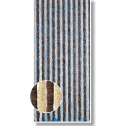 Deko-Vorhang Flauschi braun-beige