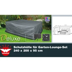 Deluxe Schutzhülle für Lounge-Set 240x200x95 cm^ Discount