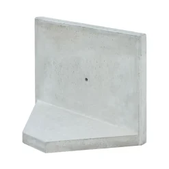 Diephaus L-Stein Ecke Sichtbeton grau 40 x 100 x 30 x 5 cm