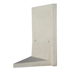 Diephaus L-Stein-Ecke bewehrt 90 180 x 100 cm zweiteilig