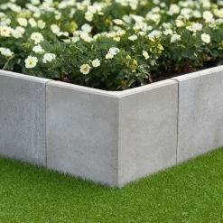 Diephaus L-Stein-Ecke grau 60 x 50 x 50 x 7 cm