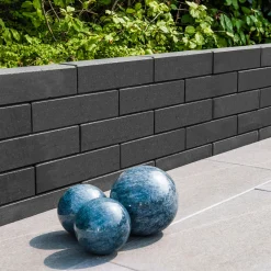 Diephaus Mauerstein Linear Slim Basalt 40 x 10 x 10 cm