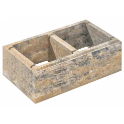 Diephaus Mauerstein Top Maxi Muschelkalk 60 x 40 x 20 cm