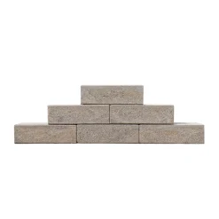 Diephaus Mauerstein Varied Palisade muschelkalk 40 x 10 x 10 cm
