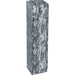 Diephaus Palisade Weiß-Schwarz 75 x 15 x 12,5 cm