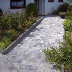 Palisaden Bordstein Mini anthrazit 9,1 x 25 x 6 cm^Diephaus New