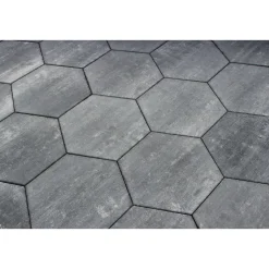 Diephaus Terrassenplatte No 1 Diamond Graphit 46 x 40 x 4 cm