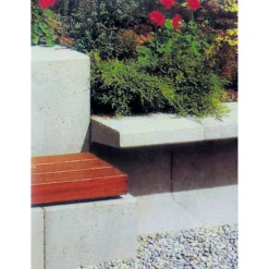 U-Stein grau 40 x 40 x 40 cm*Diephaus