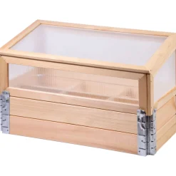 Frühbeet mit Pflanzkasten beige 76 x 40 x 50 cm*dobar Online