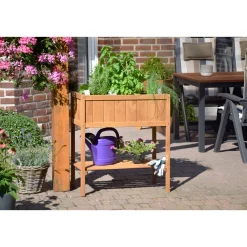 Hochbeet 76 x 80 x 40 cm braun^dobar Best