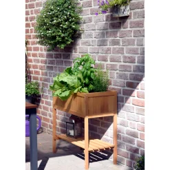 Hochbeet 76 x 80 x 40 cm braun^dobar Best