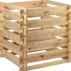 Holz-KomposterStecki 78 x 78 x 78 cm Kiefer natur^dobar Hot