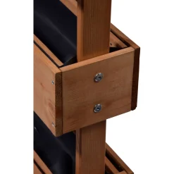 Vertikalbeet 49,5 x 78 x 30 cm braun^dobar Sale