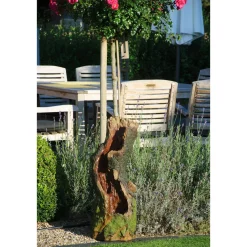 XL Design-Gartenbrunnen 28 x 78 x 33 cm braun/grün^dobar Sale