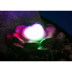 Zimmerbrunnen mit Buddha 20,5 x 27 x 16,5 cm grau-schwarz^dobar Outlet