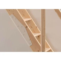 Raumspartreppe Kiel Fichte inkl Geländer bis 283,5 cm^Dolle Sale