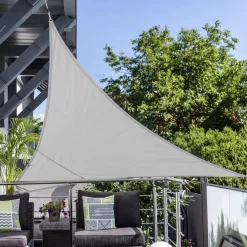 Dreieck-Segel Cannes 3 x 3 x 3 m grey