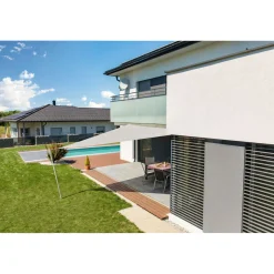 Dreieck-Segel Cannes 3 x 3 x 3 m grey