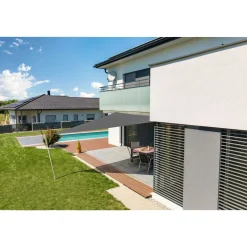 Dreieck-Segel Cannes 5 x 5 x 5 m anthrazit^ Hot