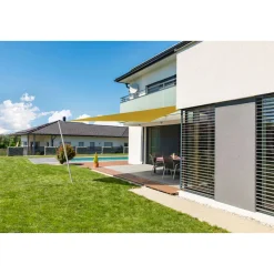 Dreieck-Segel Cannes 4 x 4 x 4 m gelb* Discount