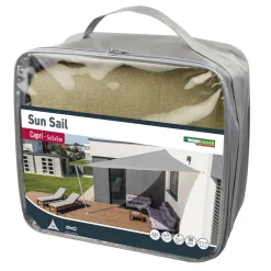 Dreieck-Segel Capri 5 x 5 x 5 m champagner