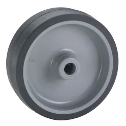 Dörner + Helmer Apparaterollen-Rad mit TPE-Lauffläche und Gleitlager 75 x 25 mm