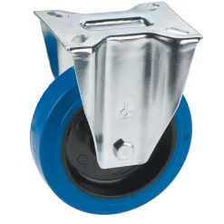 Bockrolle mit Vollgummi-Lauffläche 100 x 36 mm verzinkt^Dörner + Helmer Sale