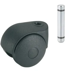 Doppelrolle für normale Böden mit Stift 8 x 31 mm schwarz^Dörner + Helmer Clearance