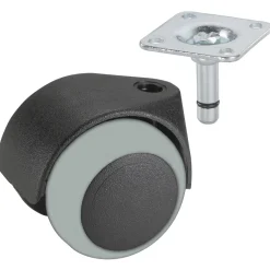 Doppelrolle für empfindliche Böden 38 x 38 mm*Dörner + Helmer New