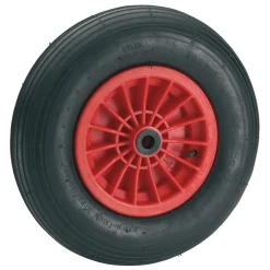 Ersatz-Luftrad mit Kunststofffelge und Rillenprofil 400 x 100 mm^Dörner + Helmer Hot