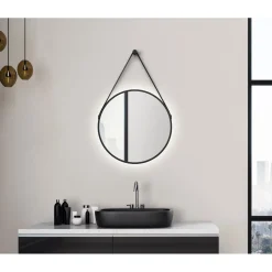 Design LED Lichtspiegel Silver Barbier Dm 50 cm^DSK Clearance