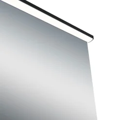 DSK Design LED Lichtspiegel Black Shelf 80 x 60 cm