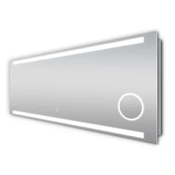 DSK Design LED Lichtspiegel Silver Rey 160 x 60 cm