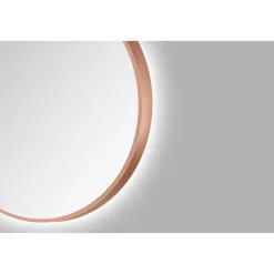 DSK Design LED Lichtspiegel Silver Barbier Copper Dm 80 cm