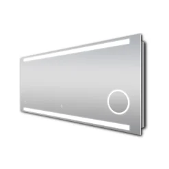 Design LED Lichtspiegel Silver Rey 140 x 60 cm*DSK Sale