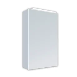 DSK Design LED Spiegelschrank Aluminio Vegas 40 x 60 cm