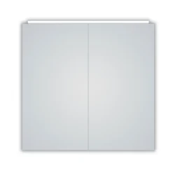 DSK Design LED Spiegelschrank Aluminio Vegas 70 x 50 cm