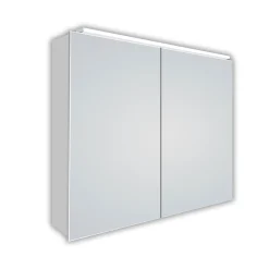DSK Design LED Spiegelschrank Aluminio Vegas 70 x 50 cm