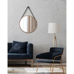 Design Spiegel Silver Coiffeur Copper Dm 50 cm^DSK Outlet