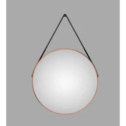 Design Spiegel Silver Coiffeur Copper Dm 80 cm*DSK Outlet