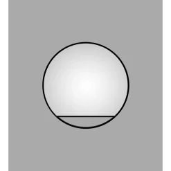 Design Spiegel Silver Cosmos Black Dm 60 cm*DSK Clearance