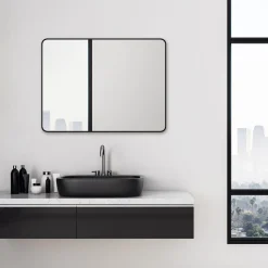 Design Wandspiegel Black Magico 80 x 60 cm*DSK