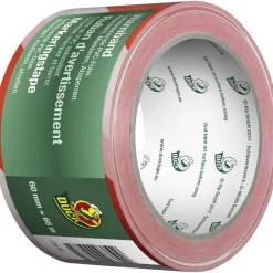 Duck Absperrband weiß/rot 60 mm x 66 m