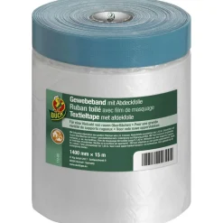 Duck Gewebeband mit Abdeckfolie 1400 mm x 15 m