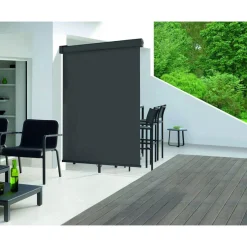 Balkonmarkise anthrazit 120 x 200 cm^Durabil New