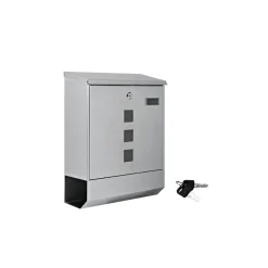 Durabil Briefkasten silber