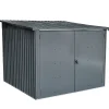 Fahrradgarage anthrazit 163 x 163 x 204 cm^Durabil Best