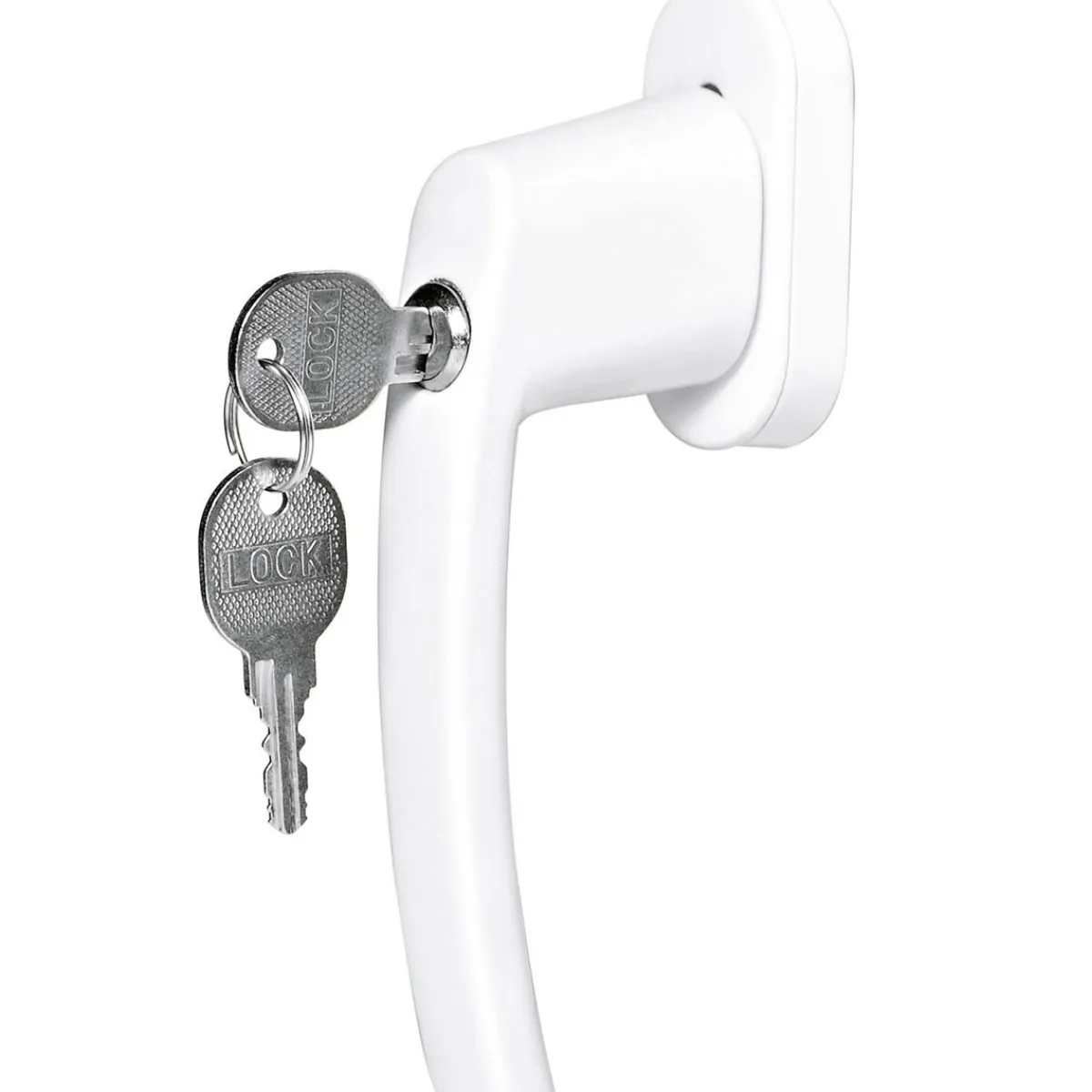 Durabil Fenstergriff abschließbar weiß