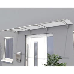 Durabil Pultvordach PT/L Acrylglas satiniert weiß 270 x 95 x 17 cm