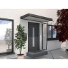 Durabil Rechteckvordach Typ NM anthrazit 200 x 90 x 14 cm